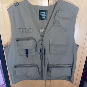 Outdoor Vest Utility Hunting Fishing Hiking Shooting Multi Pocket Survival Gear
